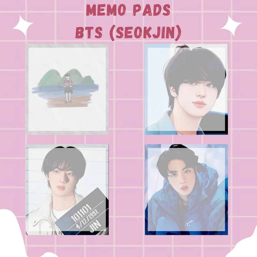 seokjin memo pad