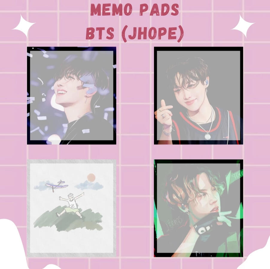 hoseok memo pad