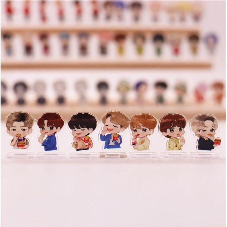 bts meal mini acrylic standee (code: 4)