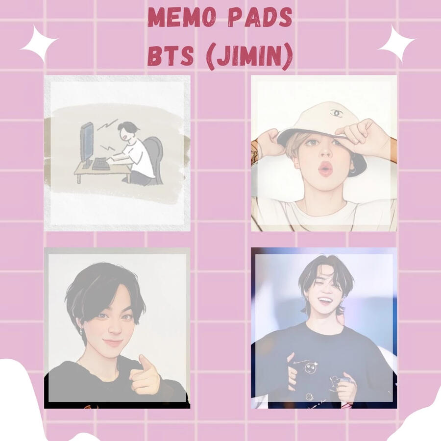 jimin memo pad