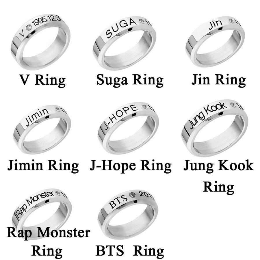 bangtan ring classic ver. (code: 6)